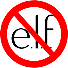 no e.l.f.